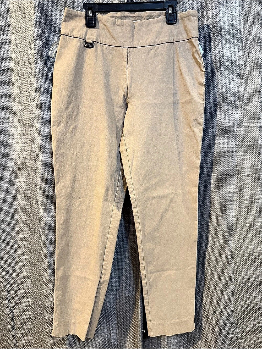 Peck & Peck Women's Skinny Pants Beige Size 10